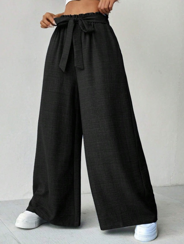 Damen Weite Hosen Drune