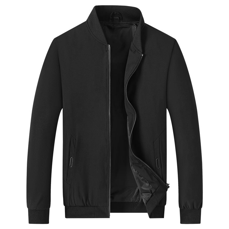 Herren Modische Übergangsjacke mit elastischen Bündchen Drune