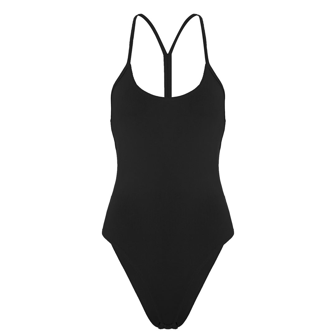Damen Badeanzug mit eleganten Polstern und hoher Beinausschnitt Drune