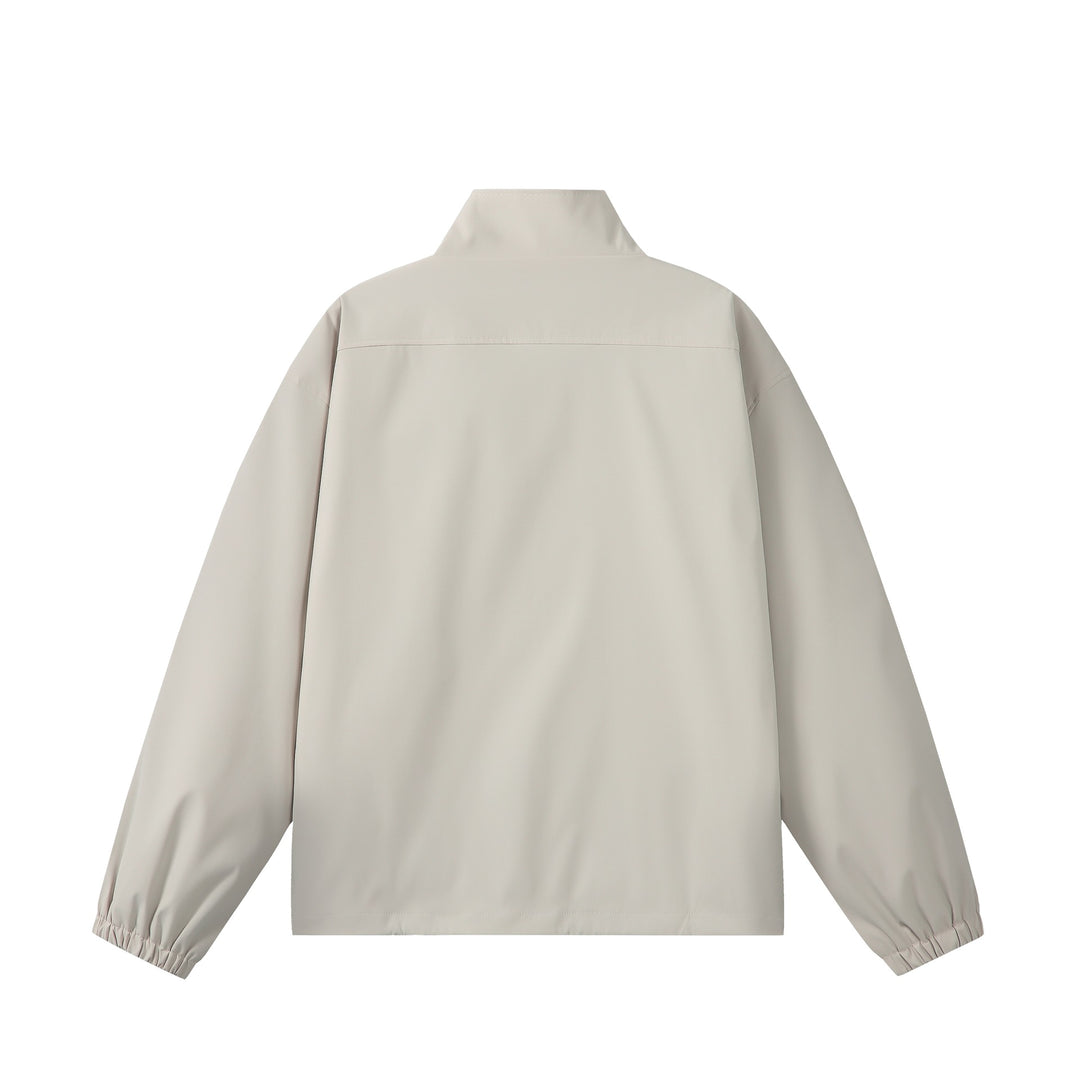 Unisex Leichte, Packbare Funktionsjacke im Oversize-Boxy-Schnitt mit Stehkragen Drune