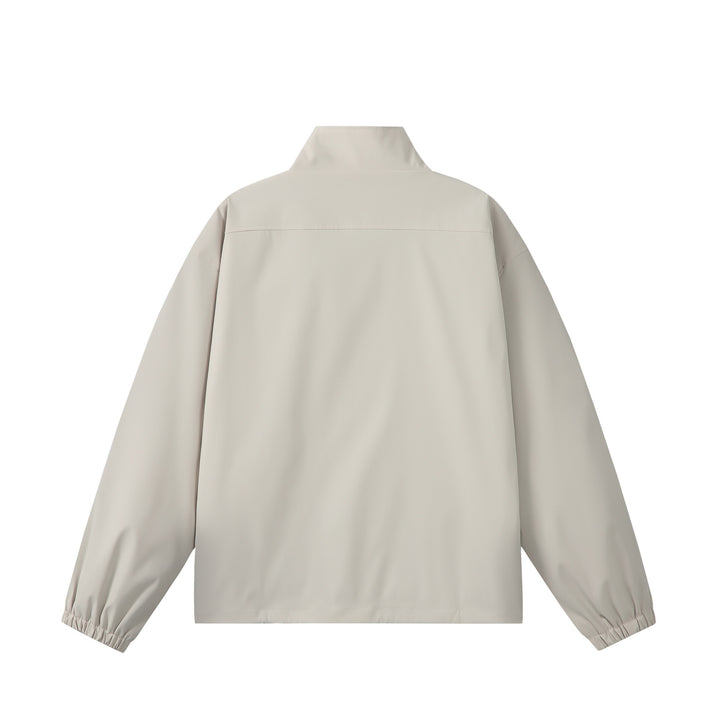 Unisex Leichte, Packbare Funktionsjacke im Oversize-Boxy-Schnitt mit Stehkragen Drune