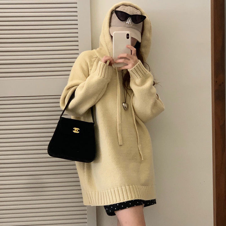 Damen Kapuzenpulli im Oversized-Design Drune