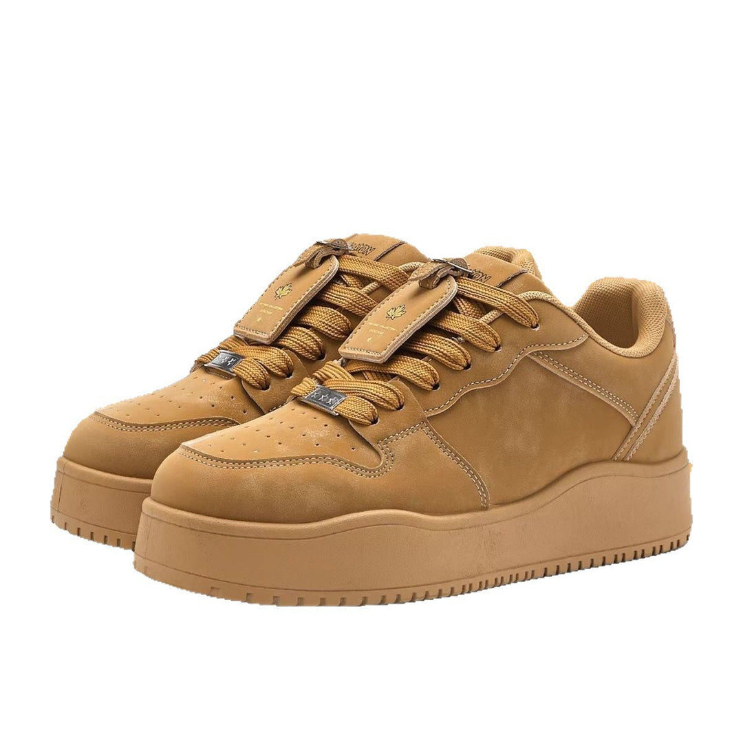 Damen modische Chunky Sneaker mit verstärktem Halt und dämpfender Sohle Drune