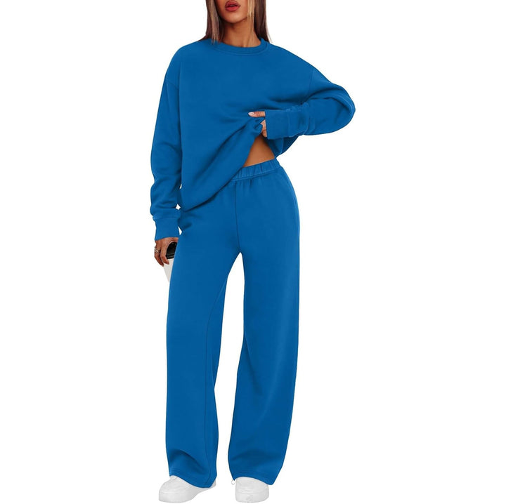Damen nan lässiges Sweatshirt und weite Jogginghose Set Drune