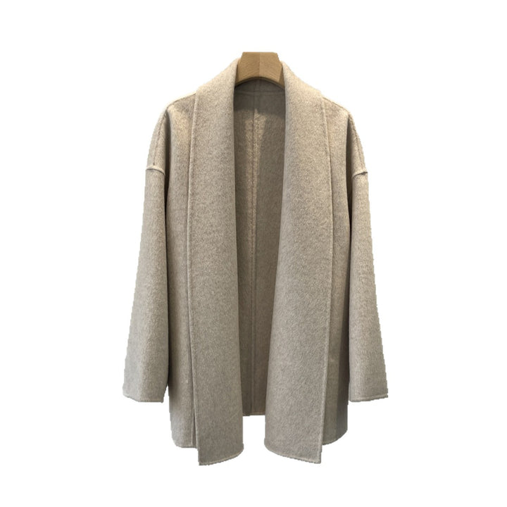 Damen Eleganter Wickelcardigan Drune