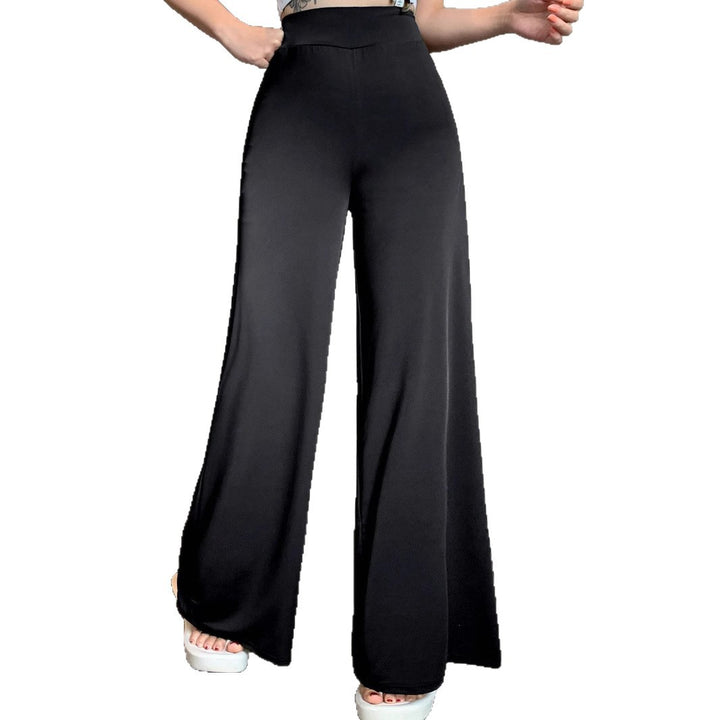 Damen Hochtaillierte Palazzo-Hose Drune