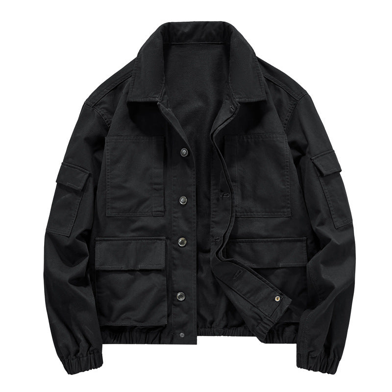 Herren Modische Utility-Jacke mit praktischen Taschen Drune 1787797484