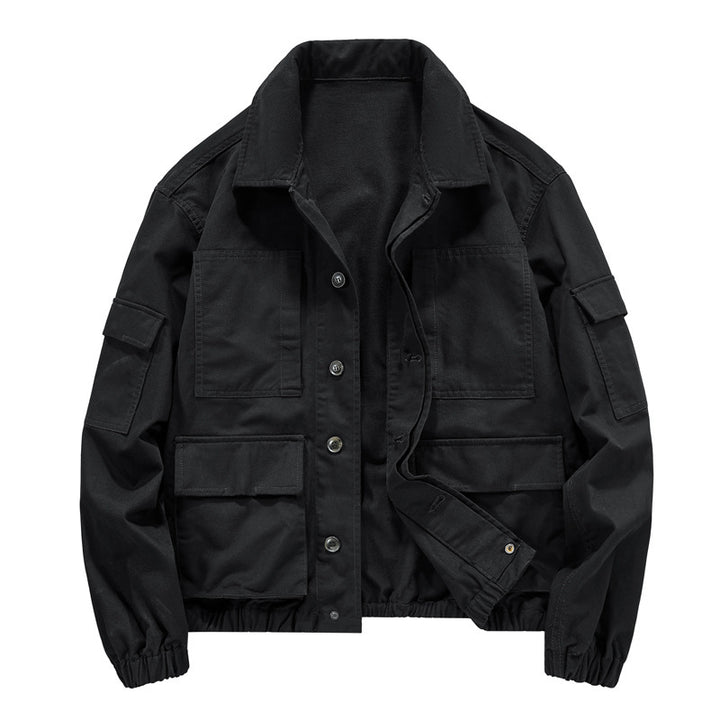 Herren Modische Utility-Jacke mit praktischen Taschen Drune 1787797484