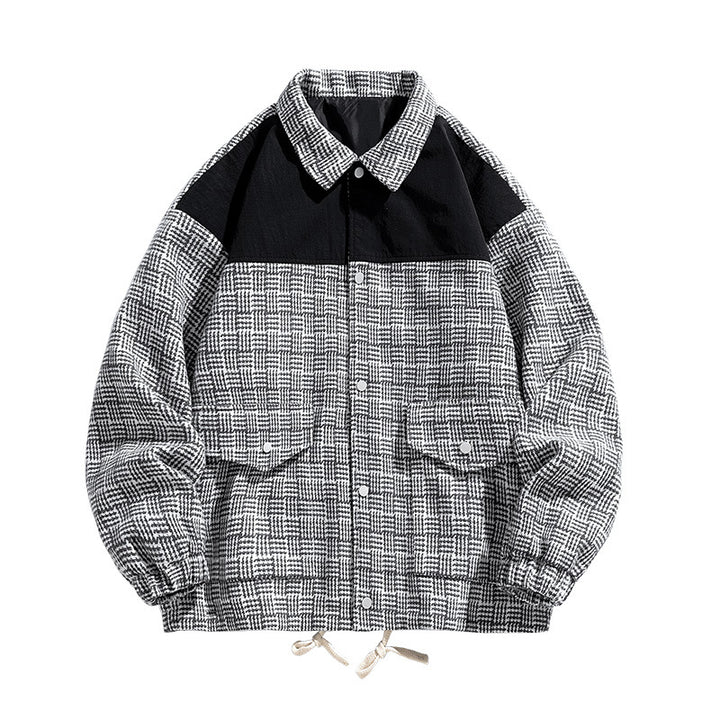 Herren Übergroße Utility-Jacke Drune
