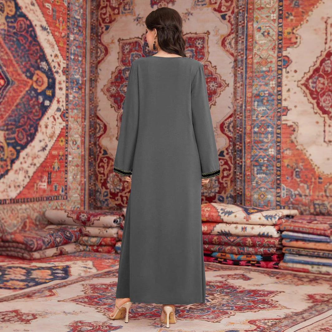 Damen Dekoratives Maxikleid Drune