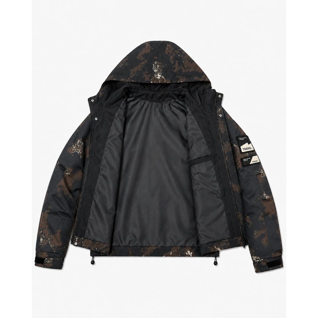 Herren Multifunktionale Outdoor-Jacke mit Kapuze Drune