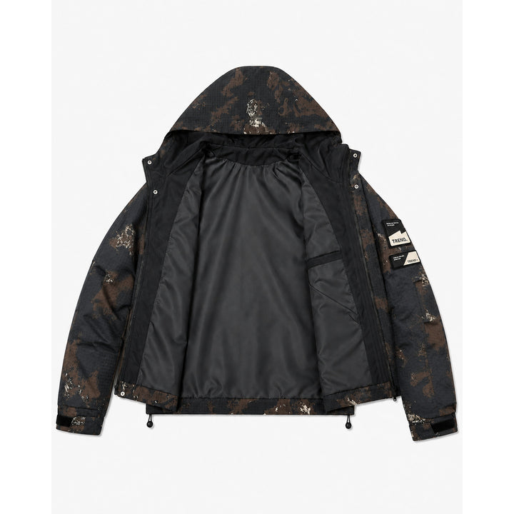 Herren Multifunktionale Outdoor-Jacke mit Kapuze Drune