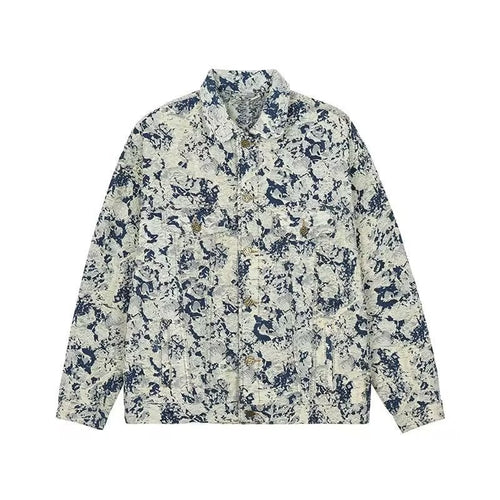 Damen Utility-Jacke mit floralem Muster Drune