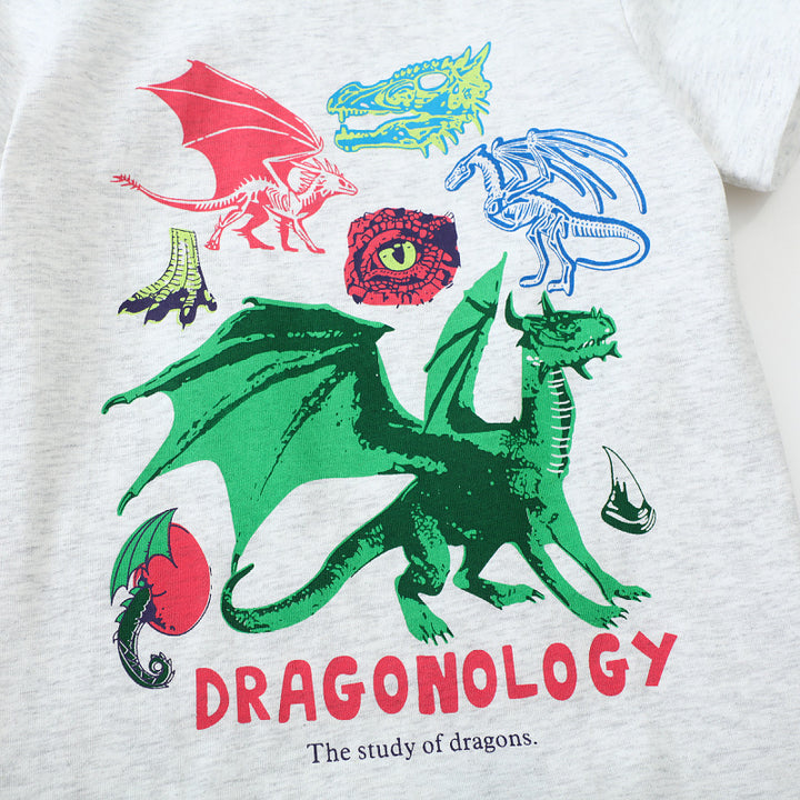 Jungen T-Shirt mit kreativem Drachenmotiv Drune
