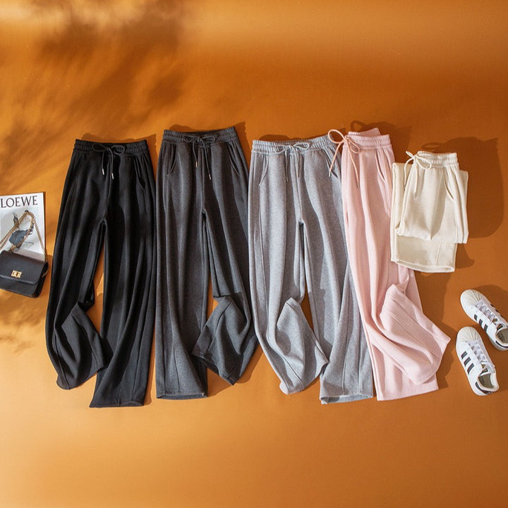 Damen modische und bequeme weite Lounge-Hose Drune