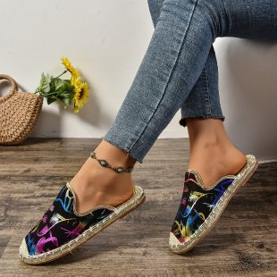 Damen Glitzernde Espadrilles mit bequemer Einlegesohle Drune