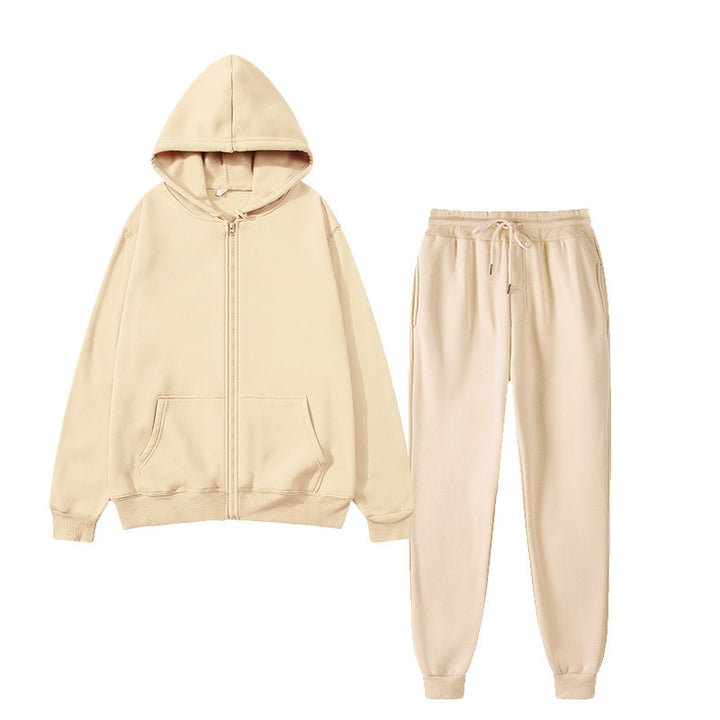 Damen Sportlicher Hoodie mit matching Jogginghose Drune