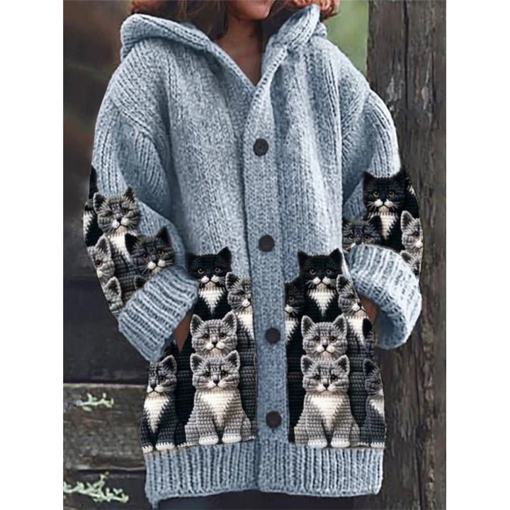 Drune | Streifenmuster-Cardigan