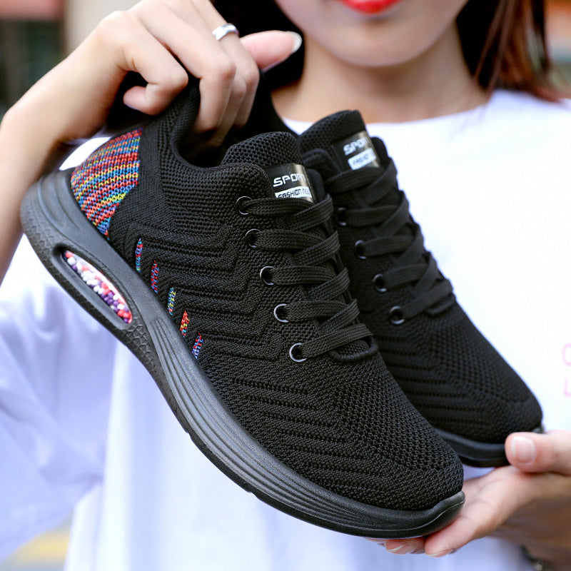 Damen Sportliche Sneakers mit atmungsaktiver Netzstruktur und Dämpfungstechnologie Drune