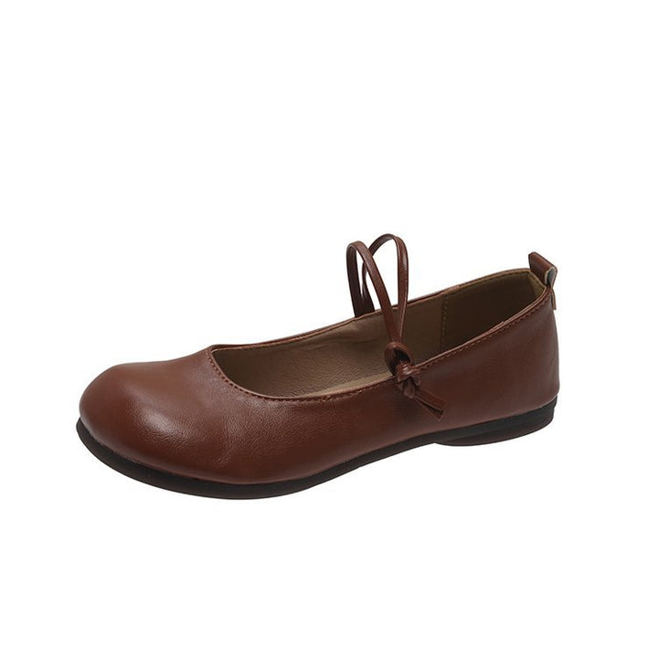 Damen Ballerinas mit elegantem Riemchen und flexiblem Innenfutter Drune