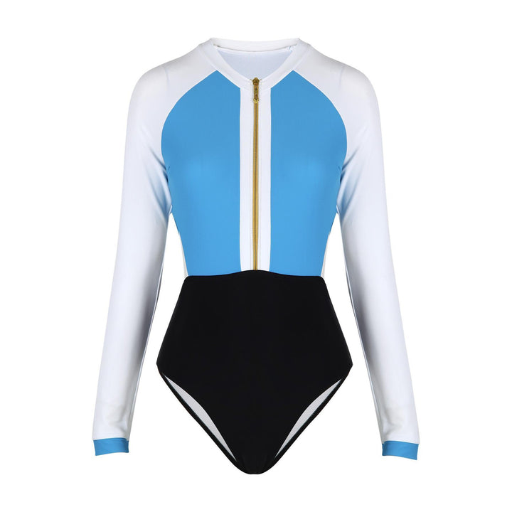 Damen Sportlicher Langarm-Einteiler Drune