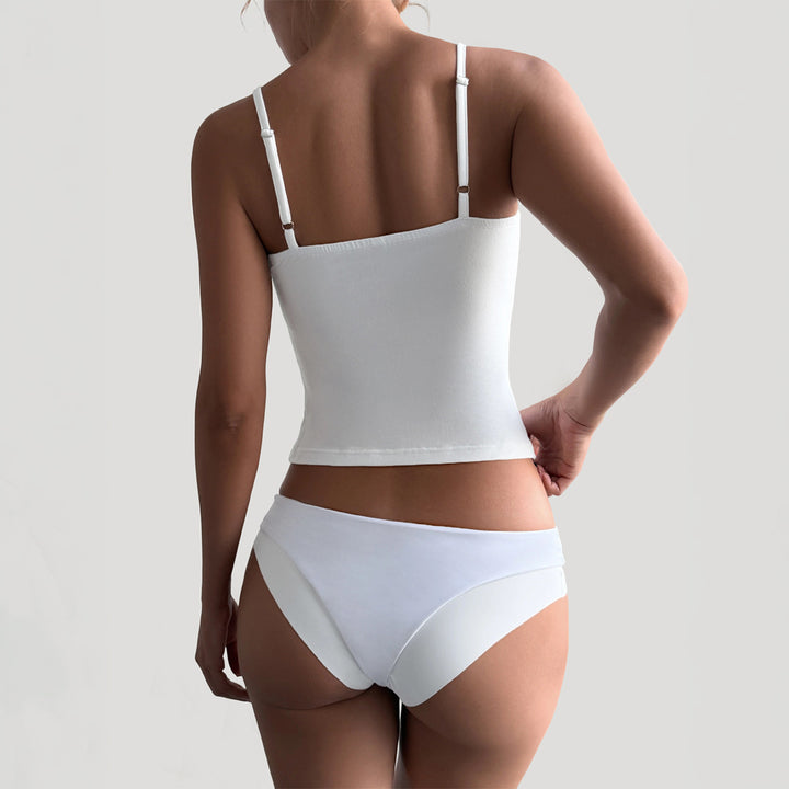 Damen Trägershirt mit körperbetontem Schnitt und feinem Material Drune