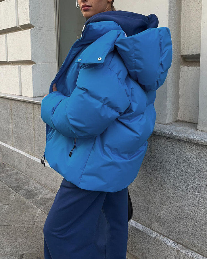 Drune | Schönheit Kapuze Lockere Baumwolljacke