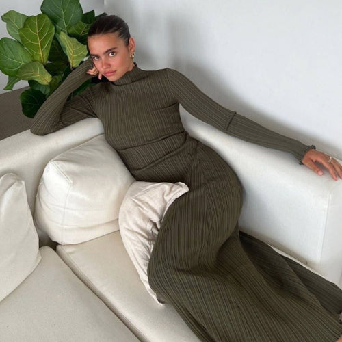 Damen Strickkleid Drune