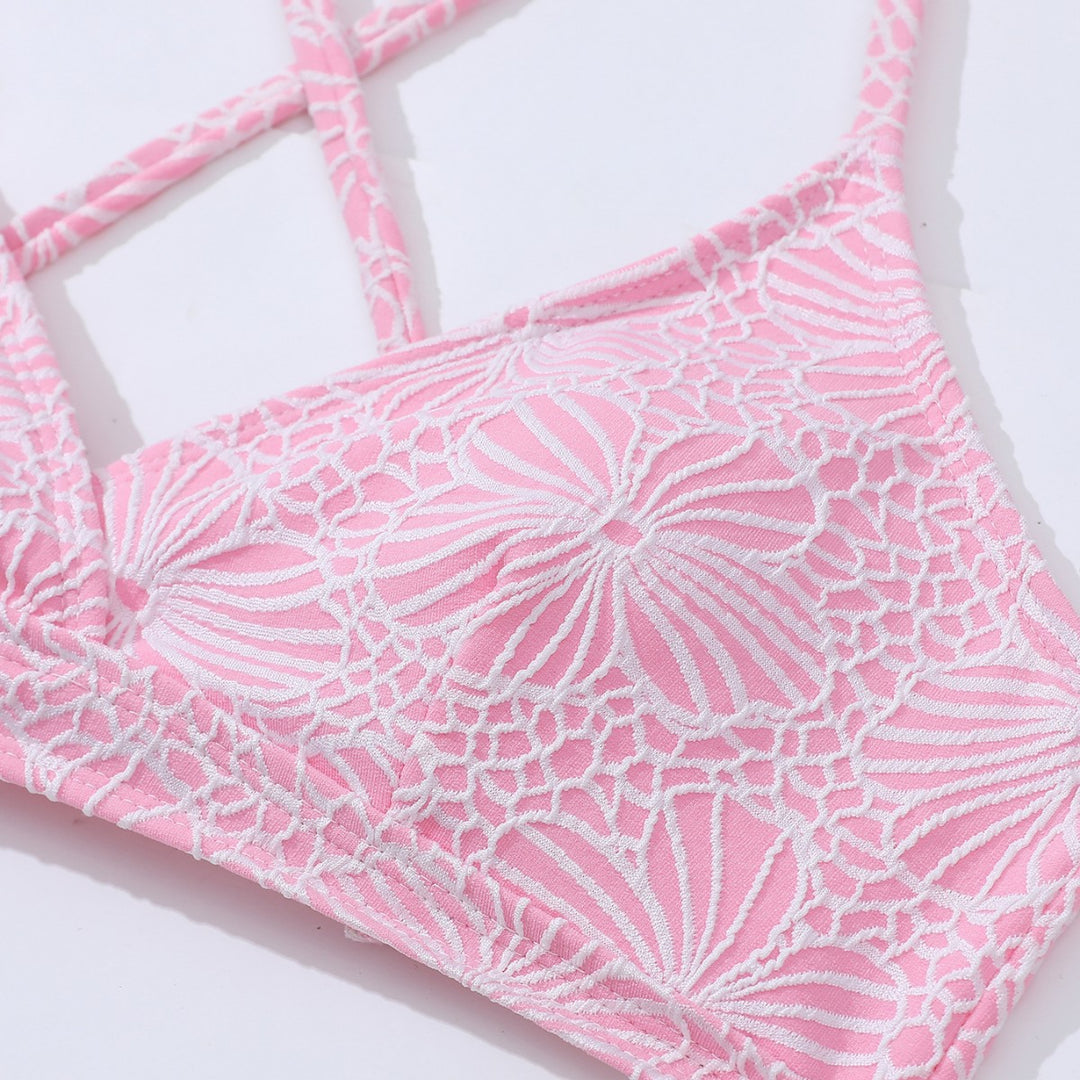 Damen Bikini-Set mit floralem Design und komfortablem Schnitt Drune