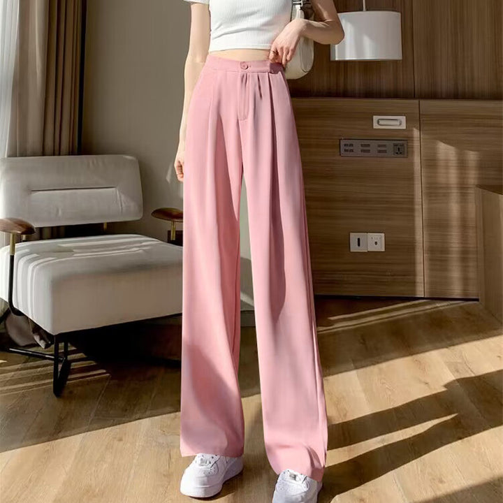 Damen Weit geschnittene Stoffhose Drune