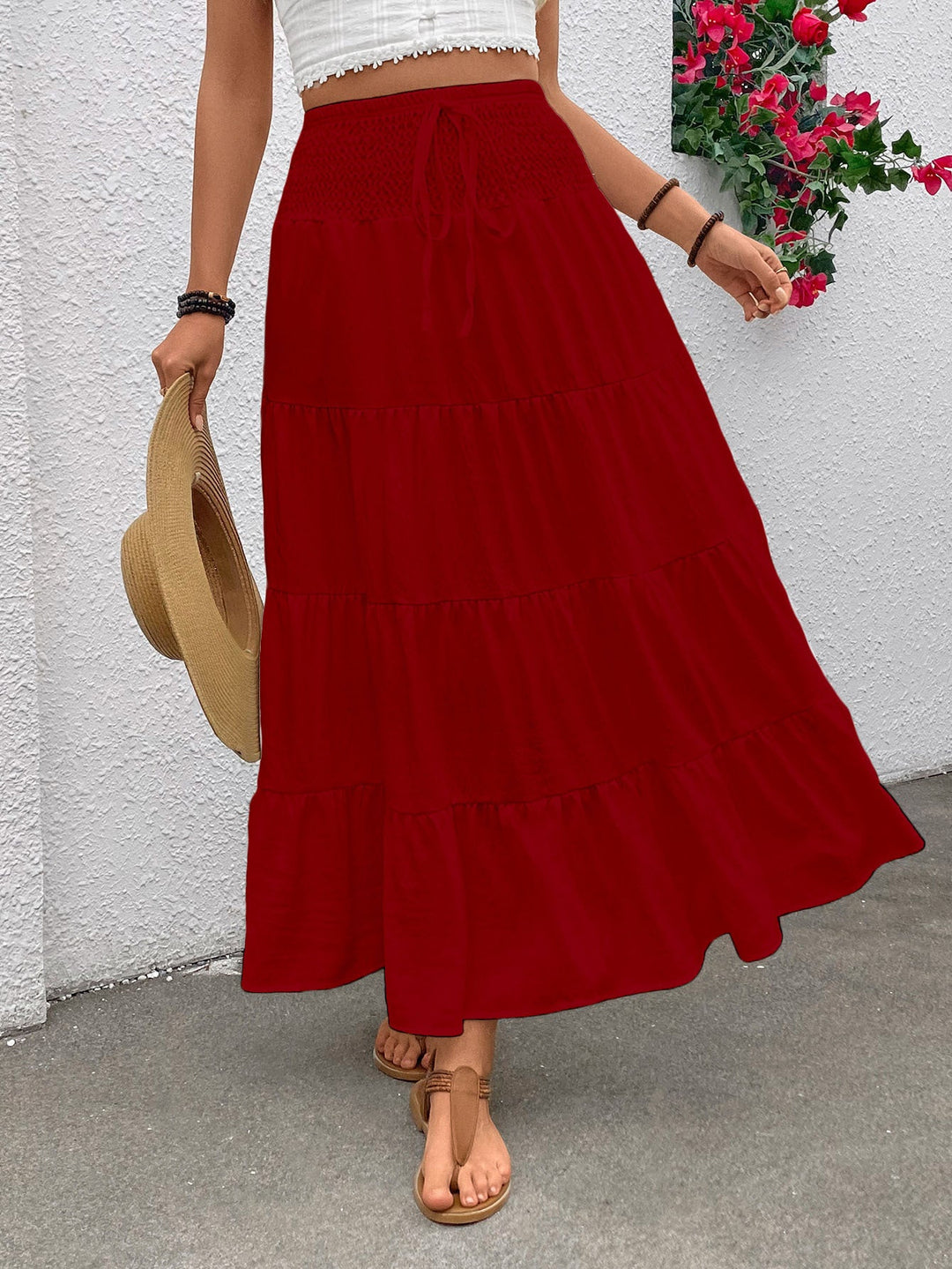 Damen Maxi Rock Drune