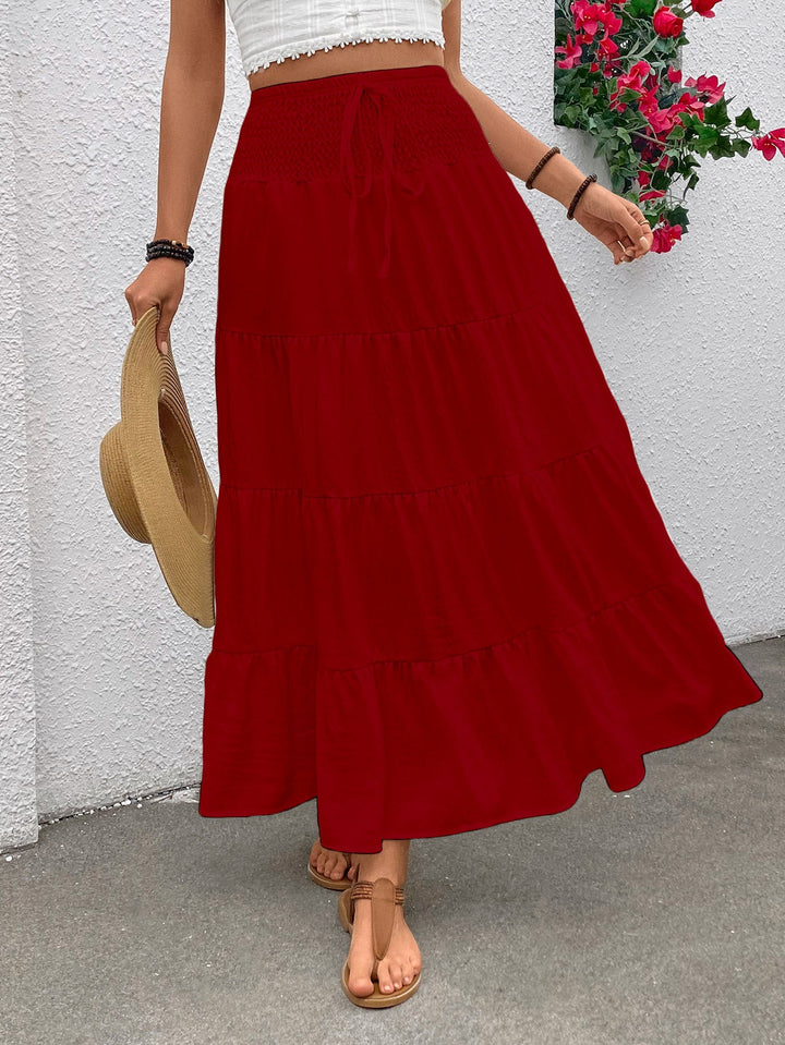 Damen Maxi Rock Drune