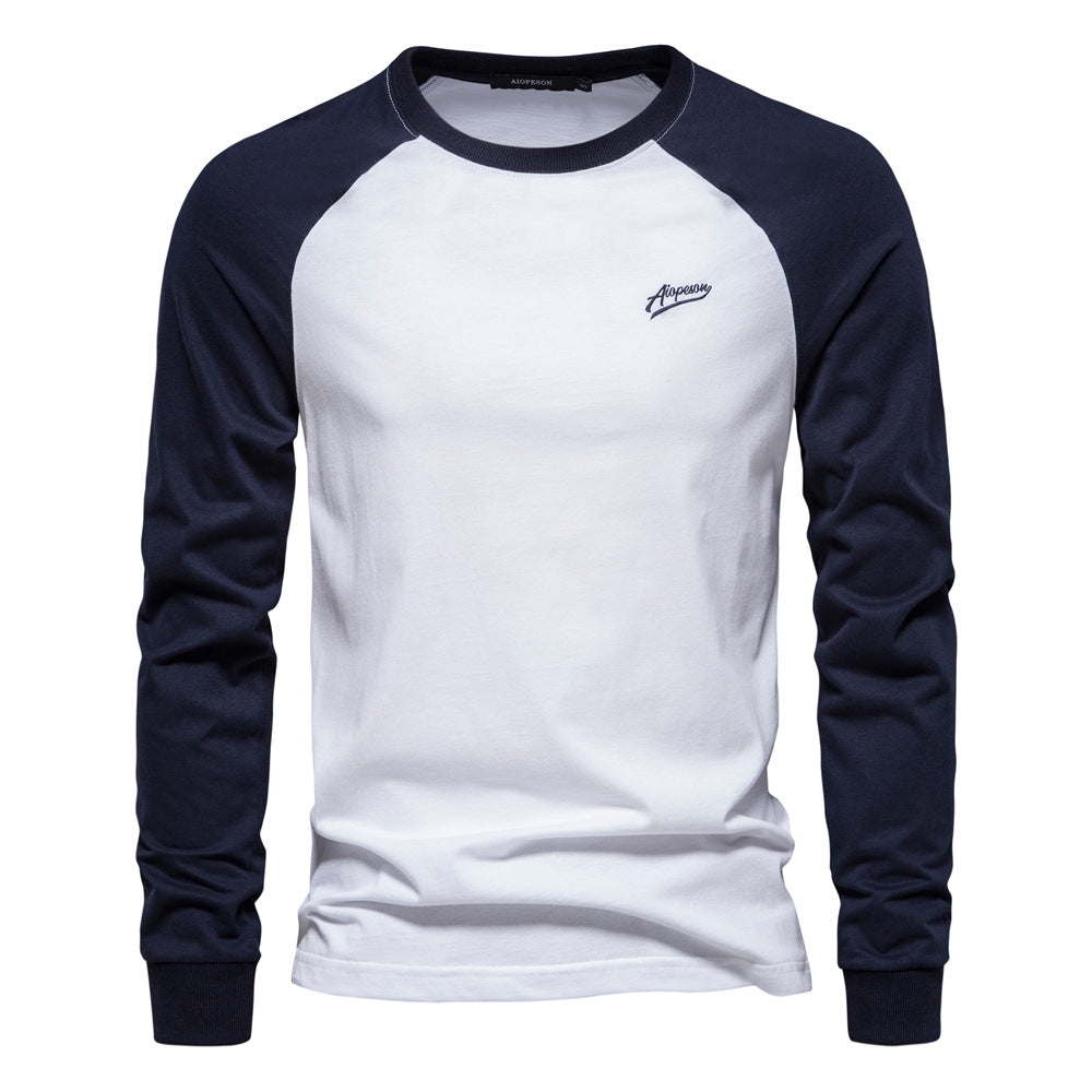 Herren Langarmshirt mit markantem Raglan-Design Drune