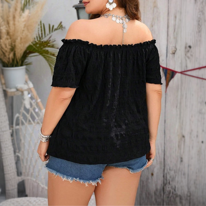 Damen Off-Shoulder Bluse Drune