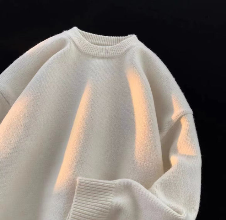 Damen Bequemer Oversized Pullover Drune