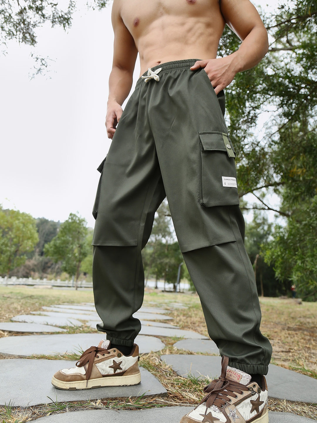 Herren Cargo-Hose mit praktischen Taschen Drune