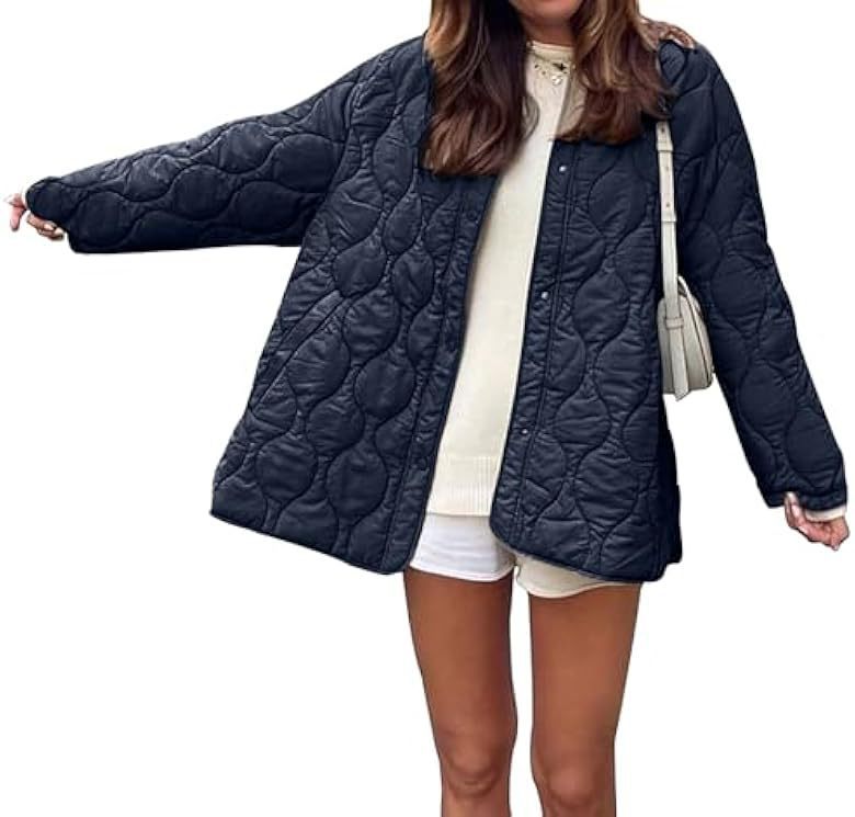 Damen gesteppte Übergangsjacke mit modernem Schnitt Drune