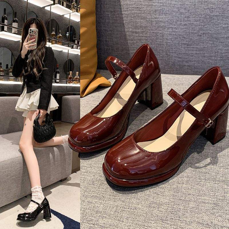 Drune | Stilvolle Wasserdichte Mary Jane Pumps