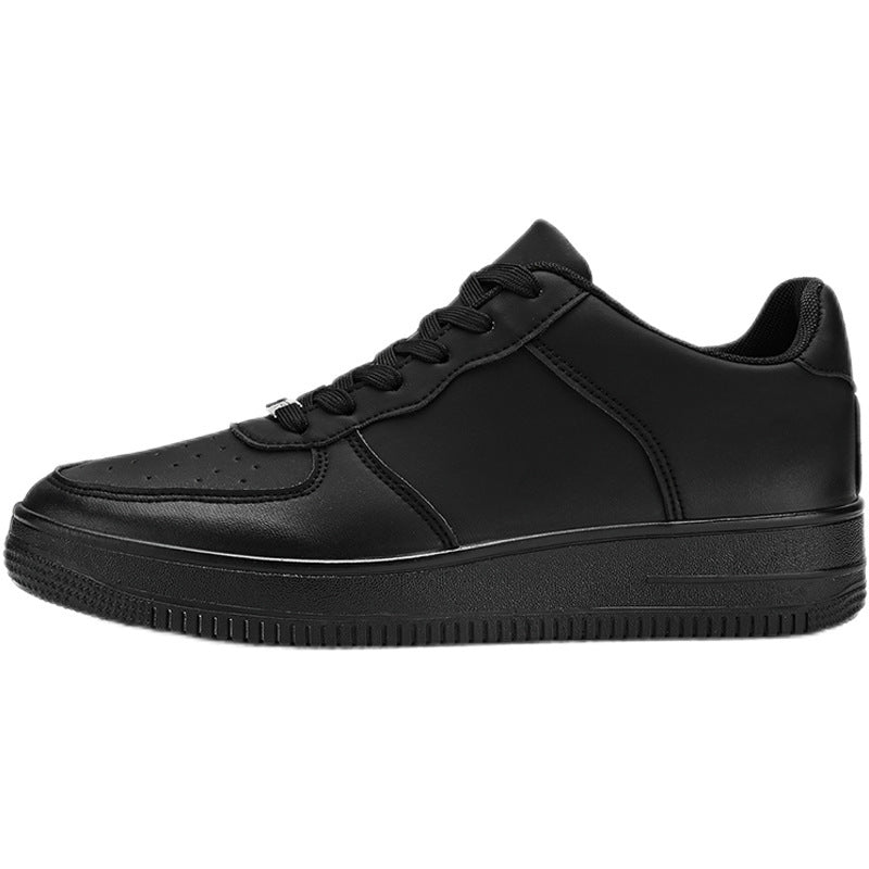 Damen Schnür-Sneaker aus hochwertigem Kunstleder mit rutschfester Sohle Drune