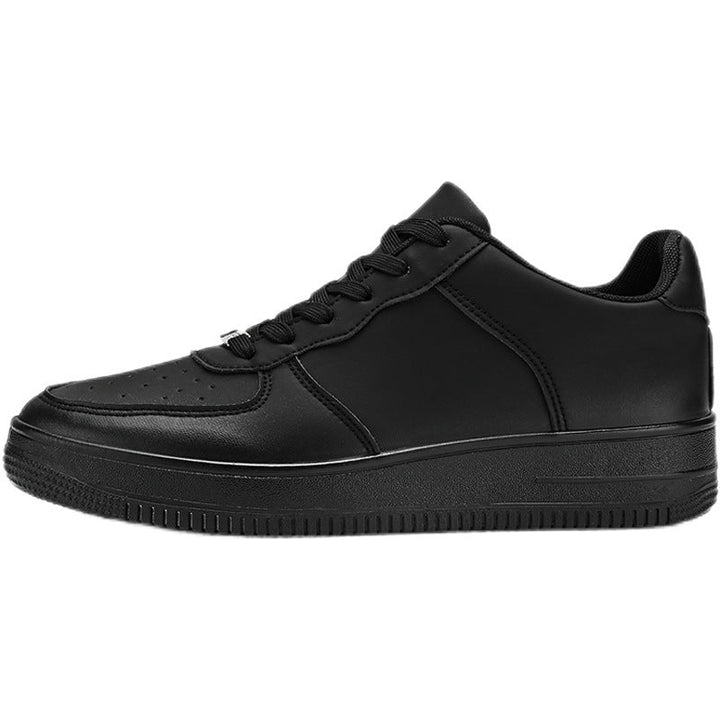 Damen Schnür-Sneaker aus hochwertigem Kunstleder mit rutschfester Sohle Drune