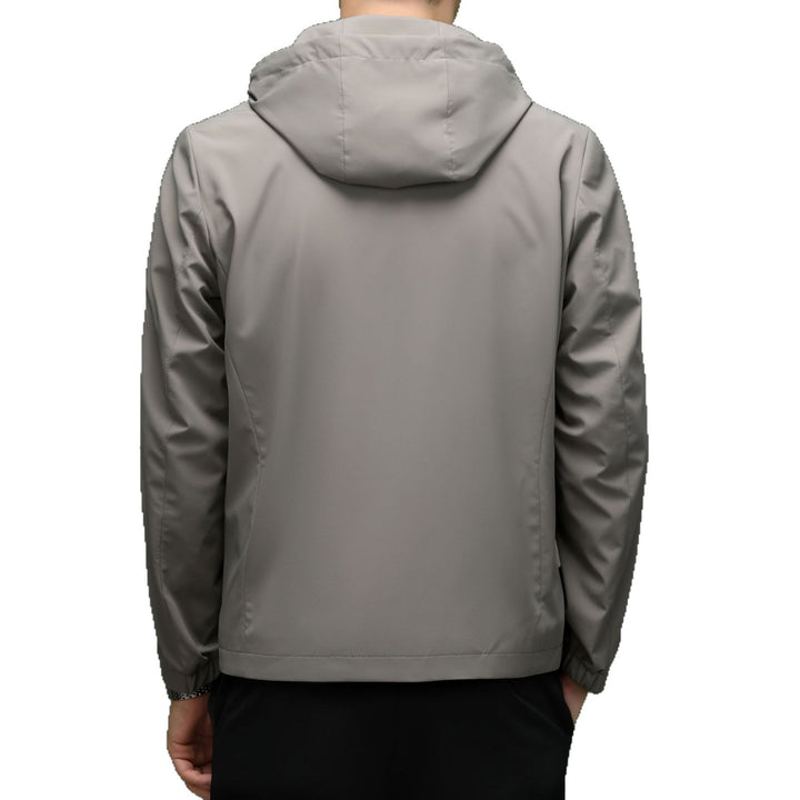 Herren Funktionsjacke mit atmungsaktiven Eigenschaften und praktischem Kapuzendesign Drune