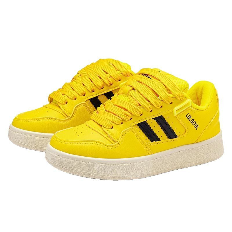 Damen Sportliche Sneakers im Retro-Look mit farblichen Akzenten Drune
