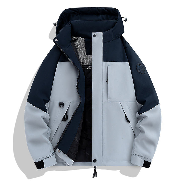 Herren Wasserdichte und atmungsaktive Softshell-Outdoorjacke Drune