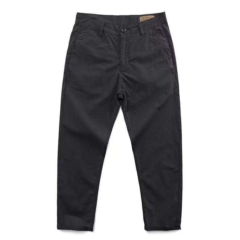 Herren Modische Chino-Hose mit elastischem Bund Drune