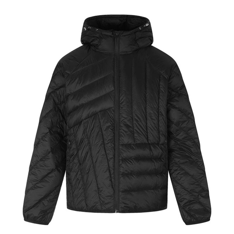 Damen Wattierte Oversize-Steppjacke mit Kapuze und geräuscharmem Mikrofaser-Außenmaterial Drune