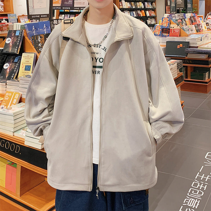 Herren Sportliche Übergangsjacke mit Stehkragen Drune