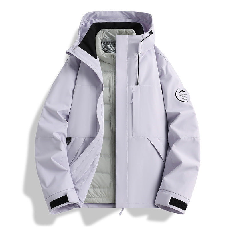 Damen Wasserdichte und isolierte Outdoor-Jacke Drune