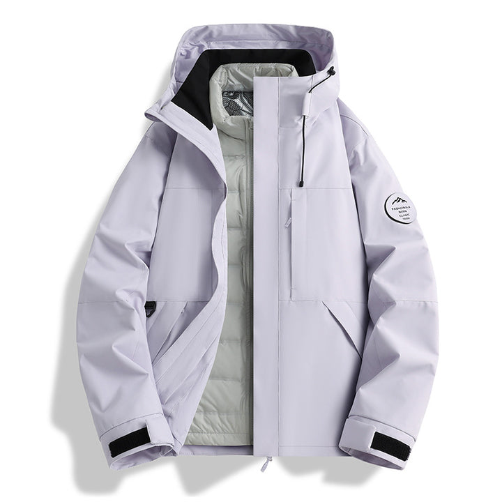 Damen Wasserdichte und isolierte Outdoor-Jacke Drune