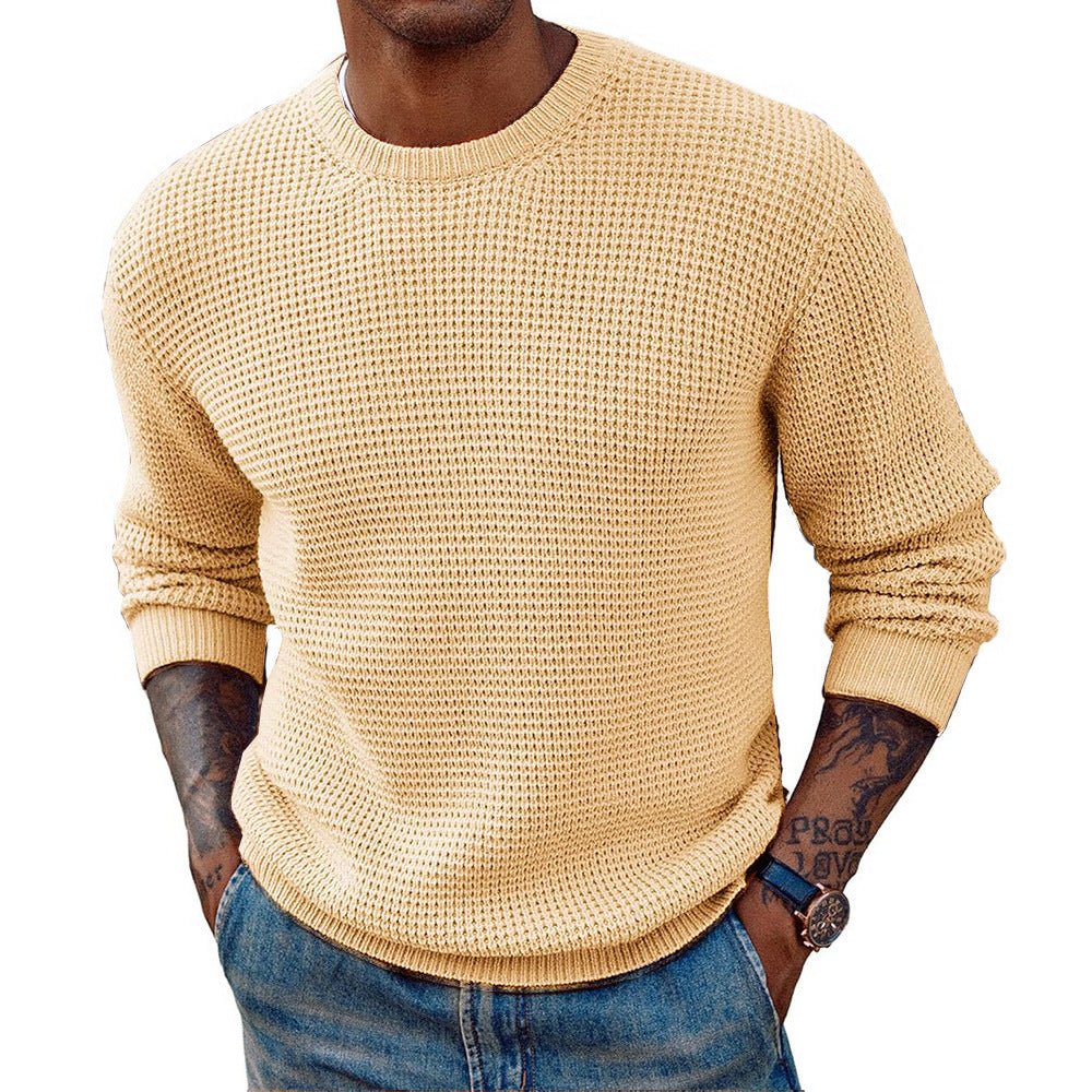 Herren Strukturierter Pullover Drune
