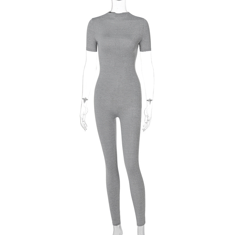 Damen Figurbetonter Jumpsuit Drune